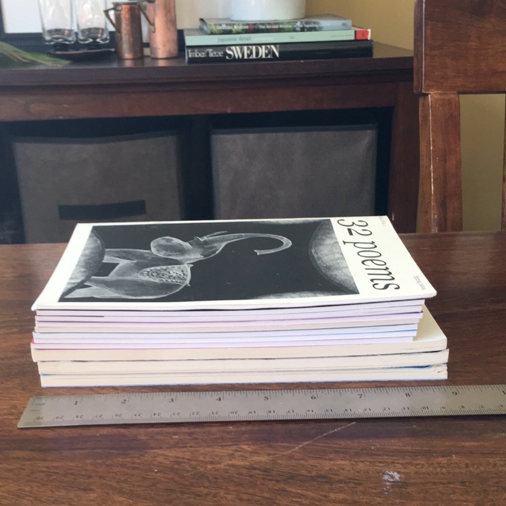 Lot of Eight “32 POEMS” Magazines + Three “POETRY” Mags (total 11 items) - Picture 5 of 7
